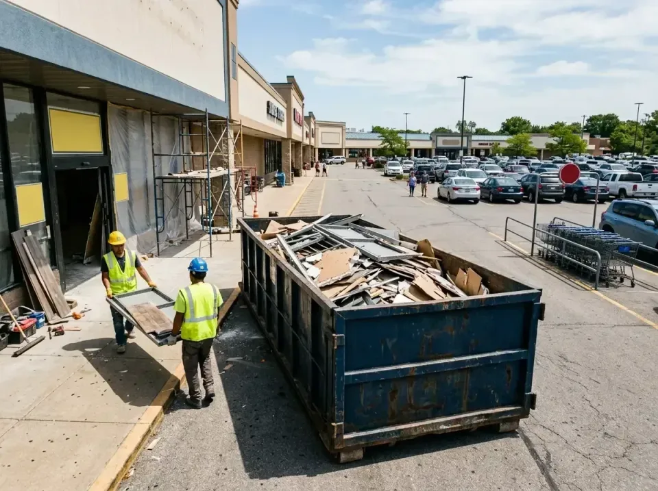 retail-store-renovation-debris-003 — frequently asked questions, Roll-off Dumpster Rentals in Enola, PA